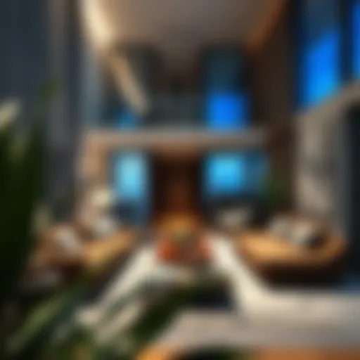 Modern Living Space at 29 Boulevard Luxurious living space showcasing modern design elements