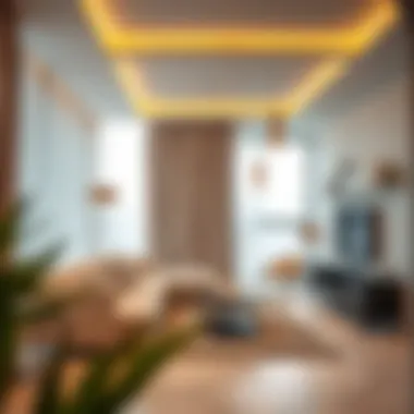 Modern Luxury Apartment Interior Luxury apartment interior showcasing modern design