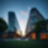 Stunning Architecture of Acico Business Park Architectural design of Acico Business Park showcasing modern aesthetics