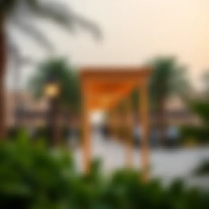 Local amenities and parks in Al Badaa Satwa