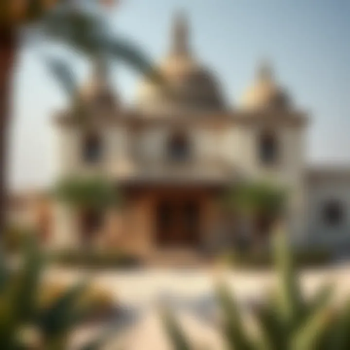 Cultural landmarks on Al Maria Island representing its heritage