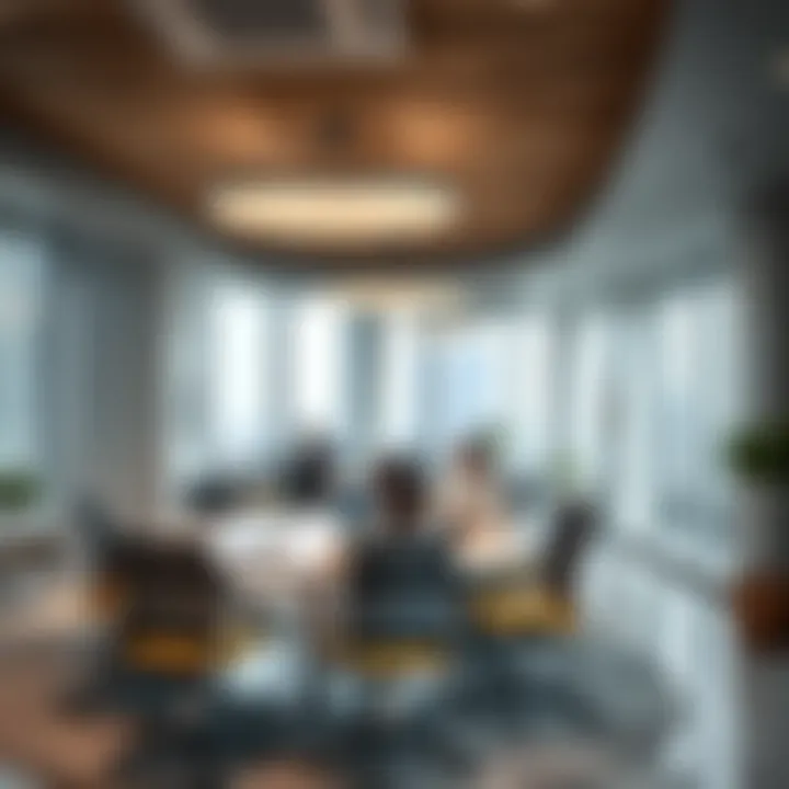 Collaborative Workspace in Al-Masood Tower Collaborative workspace promoting productivity