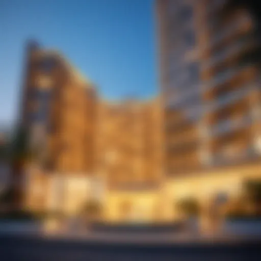 Modern Architectural Design of Al Shafar Tower 1 Stunning view of Al Shafar Tower 1 showcasing its modern architectural design