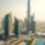Stunning skyline view of Dubai featuring Binghatti developments