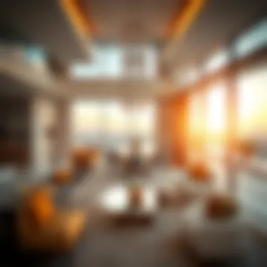 Exquisite Interior Design at Bluewater Residence Luxurious interior design of a Bluewater Residence apartment