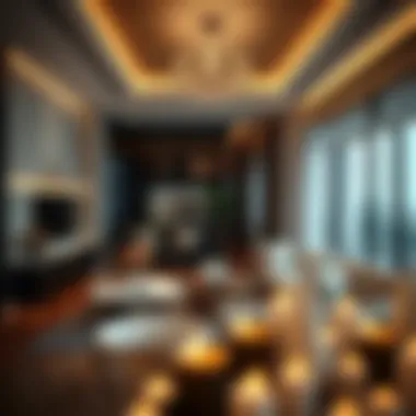 Luxurious interior design of a residential unit in Boulevard Heights