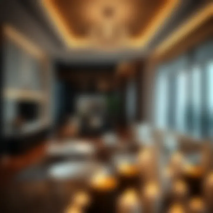 Luxurious interior design of a residential unit in Boulevard Heights