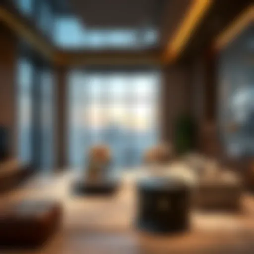 Luxurious Living Space Design Luxurious living space design in Burj Vista