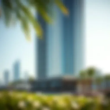 Luxurious amenities surrounding Silver Tower