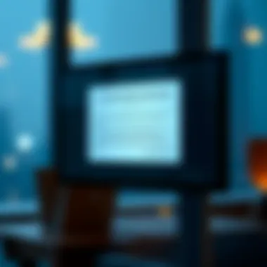 UAE work permit approval notification on a digital screen