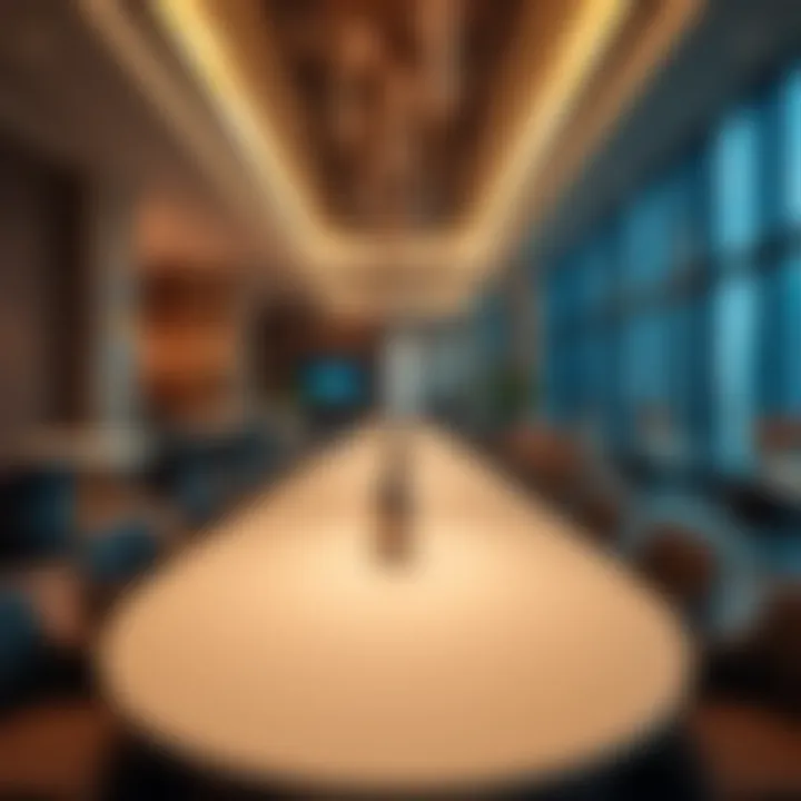 State-of-the-Art Amenities in Corporate Suites Modern amenities in Burj Khalifa corporate suites