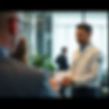 Personalized service experience with a responsive staff member