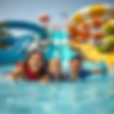 Exciting Water Slides at Damac Hills 2 Family enjoying the thrilling water slides at Damac Hills 2