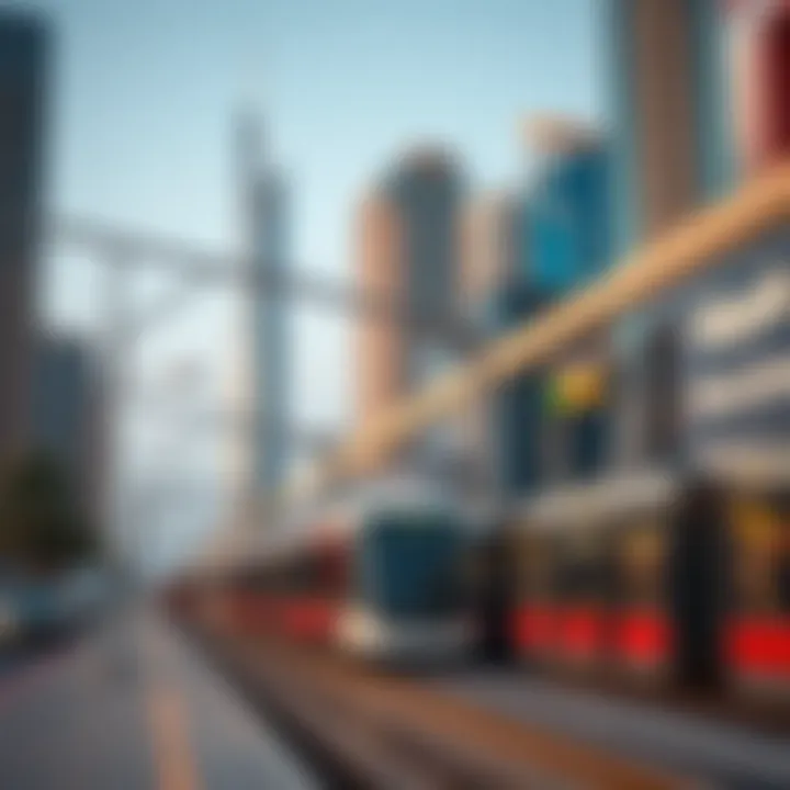 Metro Transport Integration in Dubai Highlighting the integration of Dubai Metro with other transport systems