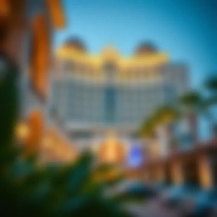 Luxurious hotel adorned for Ramadan with special promotions and events