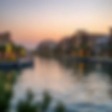 Investment potential graphic highlighting Emaar Creek Waters real estate opportunities