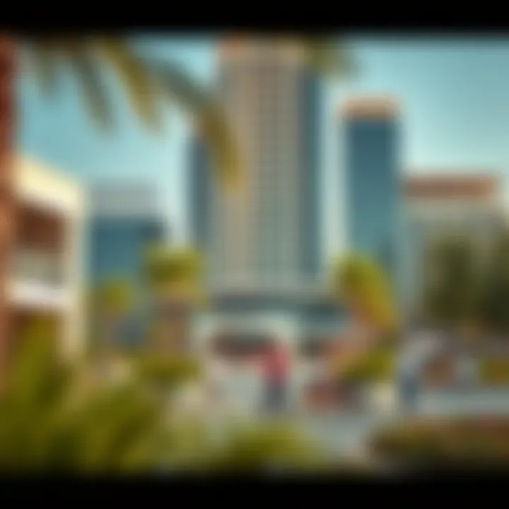 Community Vibrancy Around Emaar Grande Lively community spaces surrounding Emaar Grande