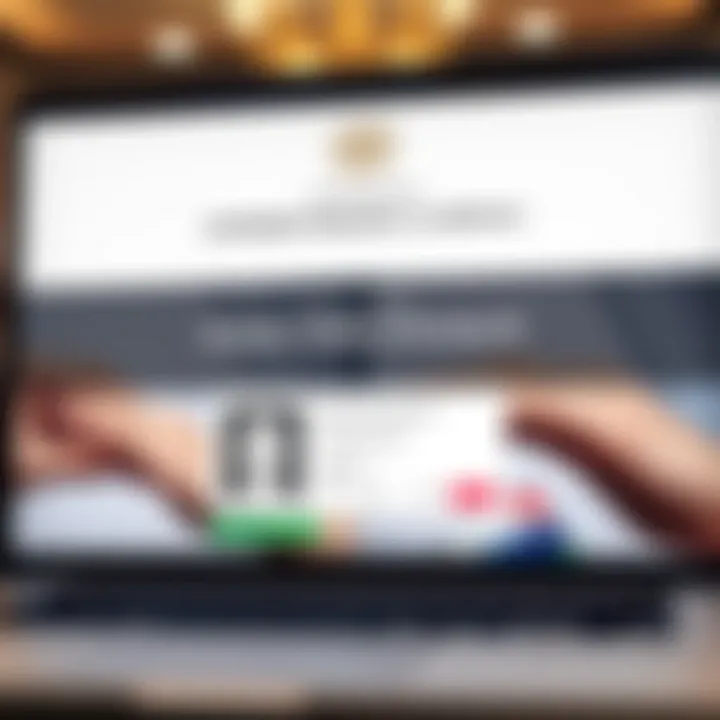 Government Resources for ID Verification Official government website showcasing Emirates ID verification options