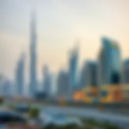 Stunning skyline of Dubai showcasing modern architecture