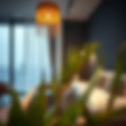 Cozy studio apartment with modern decor