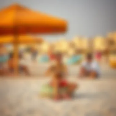 Recreational Activities at Al Bahia Beach Vibrant recreational activities at Al Bahia Beach