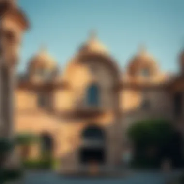 Historical Architecture in Burjuman Area Historical architecture in Burjuman area