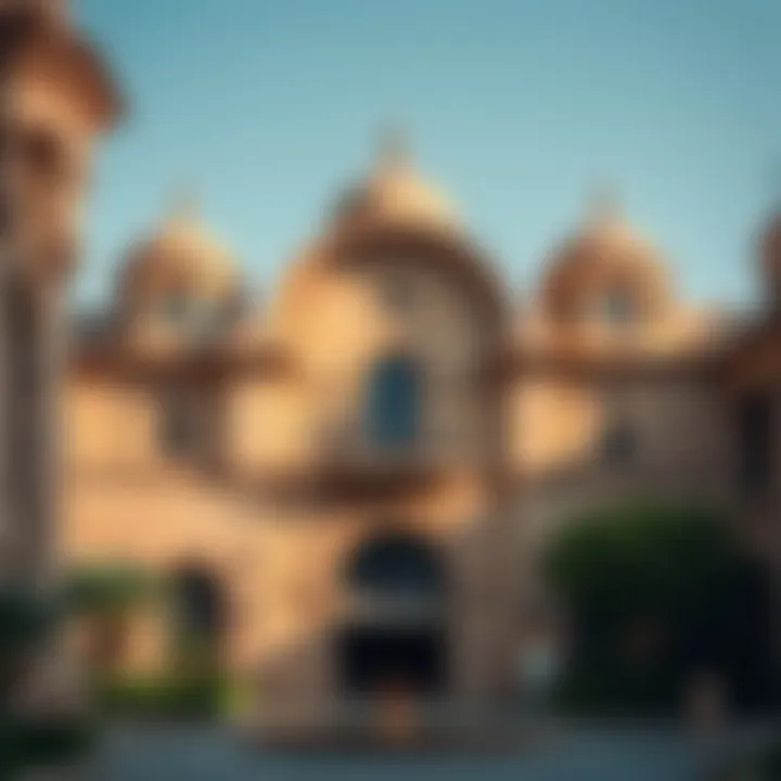 Historical Architecture in Burjuman Area Historical architecture in Burjuman area