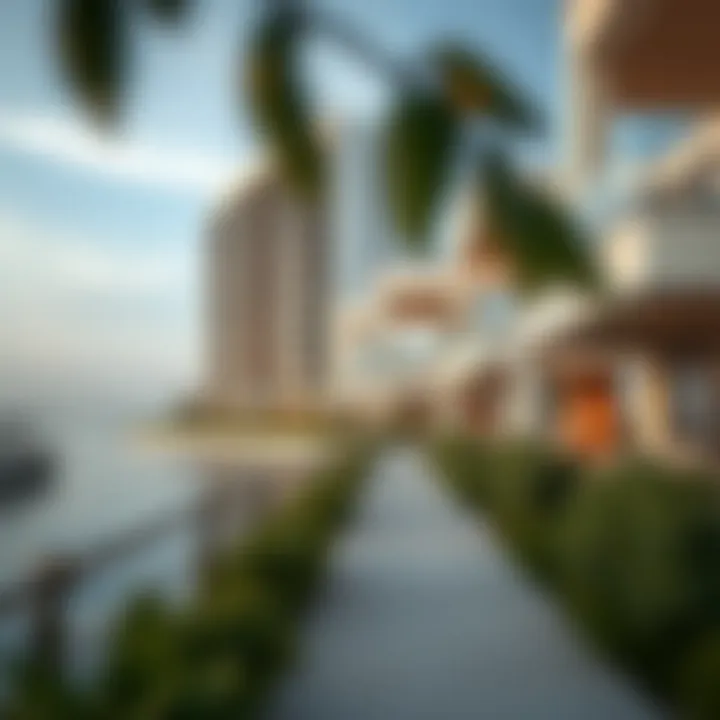 Luxury Living by the Waterfront Modern residential area with waterfront properties