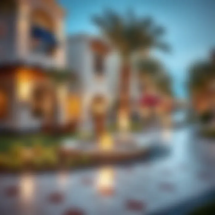 Community Features in Al Jurf Community amenities and recreational areas in Al Jurf