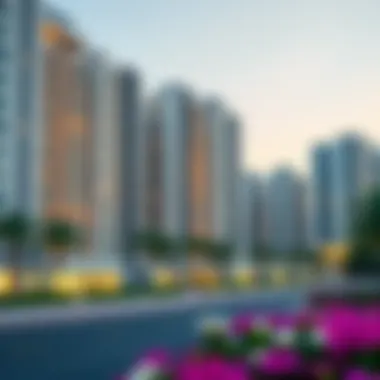 Residential Developments on Al Khail Modern residential buildings along Al Khail