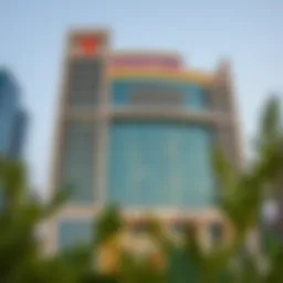 Stunning view of Al Moosa Tower 2 exterior showcasing modern architecture