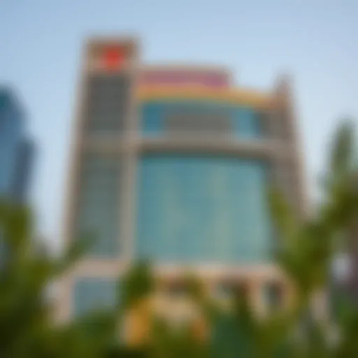 Exterior View of Al Moosa Tower 2 Stunning view of Al Moosa Tower 2 exterior showcasing modern architecture