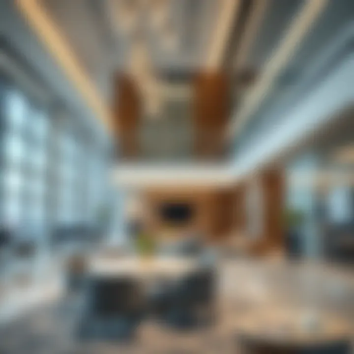 Interior Design of Al Moosa Tower 2 Interior design of Al Moosa Tower 2 highlighting luxury office spaces