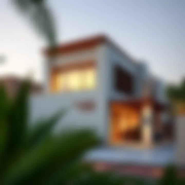 An inspiring view of Al Nahda Studio's exterior highlighting its architectural design