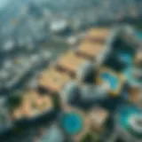 Aerial view of Al Nakheel Properties developments in Dubai