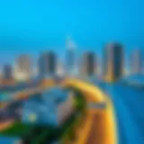 A stunning skyline view of Al Quoz 2 showcasing modern architecture