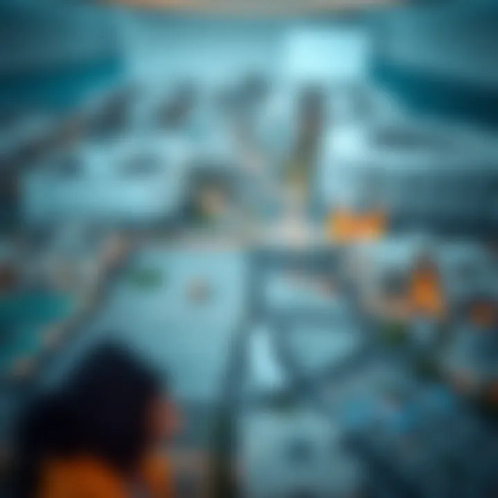 Property Trends and Investment Hotspots in Al Qurm A detailed map illustrating the property trends and investment hotspots in Al Qurm