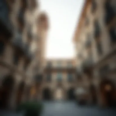 Historical Context of Al Ras Building Historical significance of Al Ras Building illustrated through old photographs