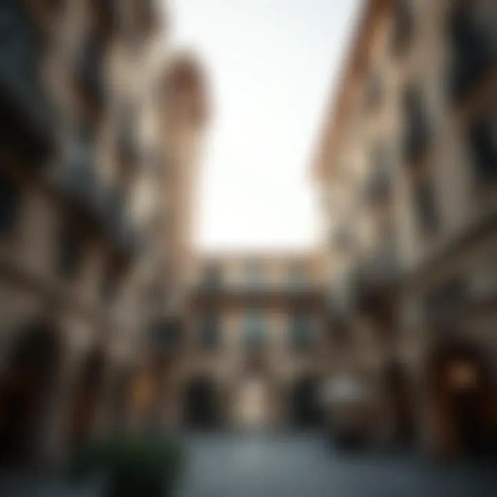 Historical Context of Al Ras Building Historical significance of Al Ras Building illustrated through old photographs