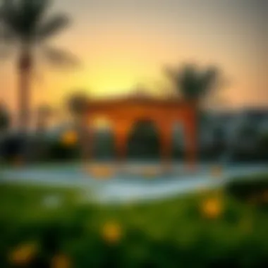 Community park in Al Rashidiya offering recreational facilities