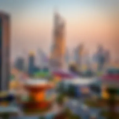 Modern Skyline of الصفا, Dubai A panoramic view showcasing the modern skyline of الصفا, Dubai.