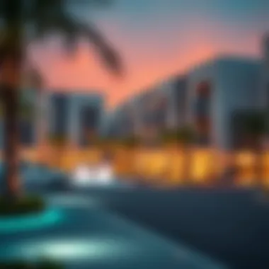 Modern Residences in Al Zahia Modern residential buildings in Al Zahia demonstrating contemporary living