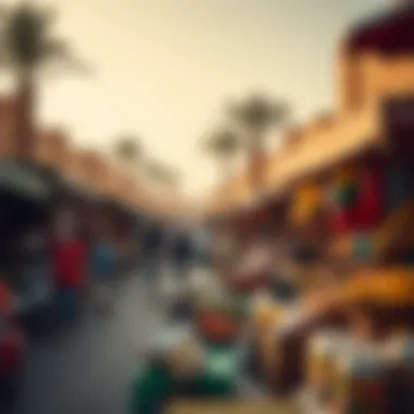 Local Market in Al Zahia Village Vibrant local market showcasing culture and lifestyle