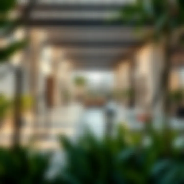 Tranquil community spaces designed for relaxation and engagement