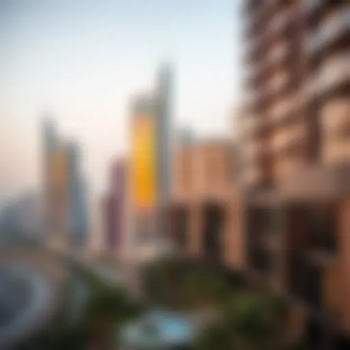 Skyline View of Aloft Impz Stunning skyline view of Aloft Impz showcasing modern architecture