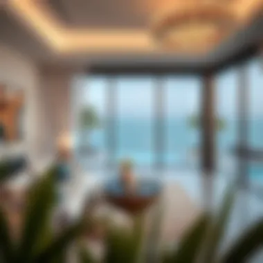 Luxurious beachfront villas at Alraha Beach