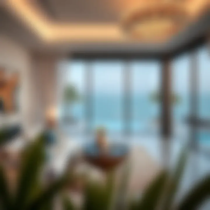 Luxurious beachfront villas at Alraha Beach