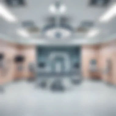 Advanced medical equipment in a state-of-the-art surgery room