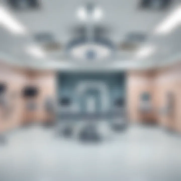 Advanced medical equipment in a state-of-the-art surgery room