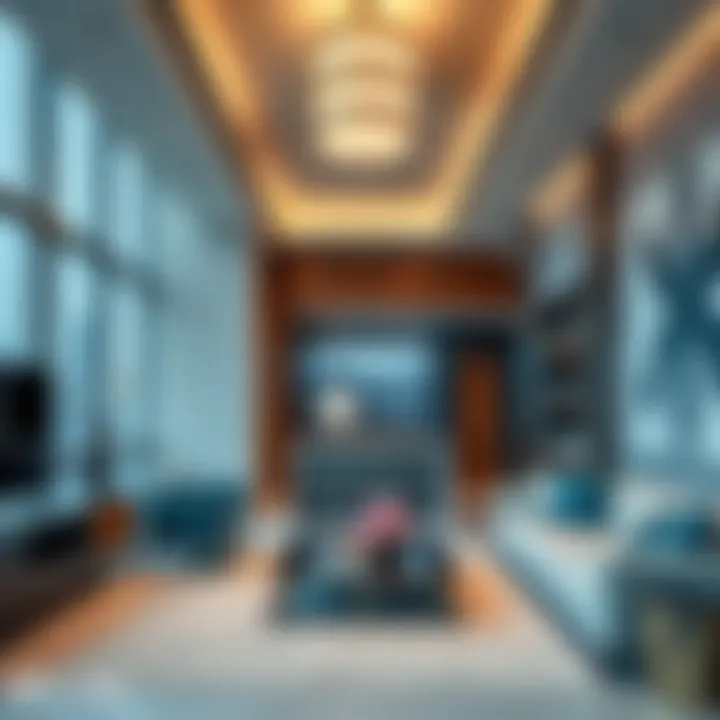 Elegant Interior Spaces of ART XV Tower Modern interior design of a residential unit in ART XV Tower